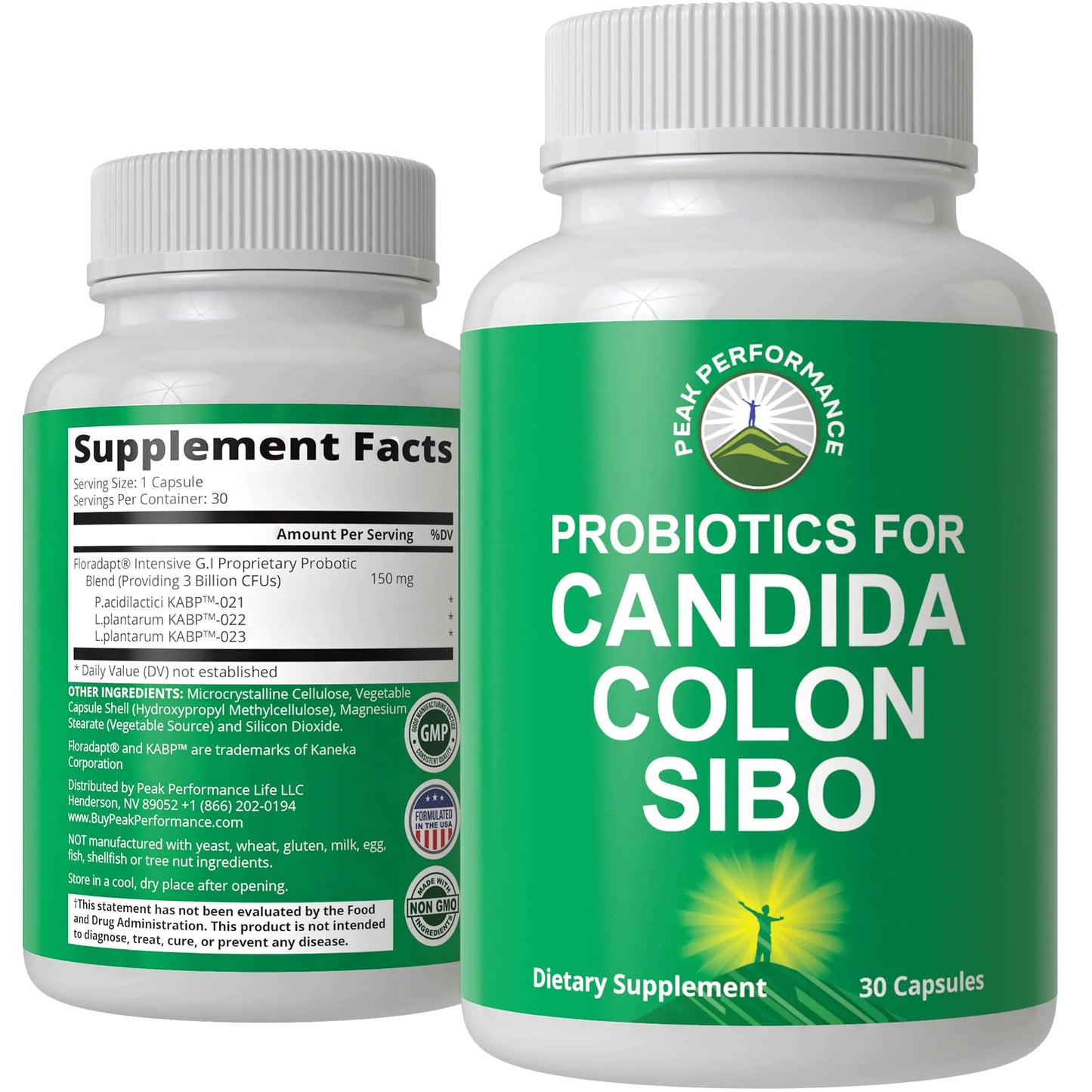 Probiotics for Candida Colon Cleanse IBS and SIBO Support. Doctor Recommended Proprietary Microbiome Reset Probiotic Supplement. Gut Health and Overgrowth Treatment Capsules for Women & Men